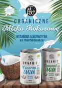Bio Coconut Milk 17% - can 400 ml