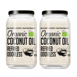 PACKAGE 2x Bio Refined Coconut Oil 1000 ml