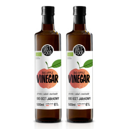 PACKAGE 2x Bio Apple Vinegar 6% 500 ml