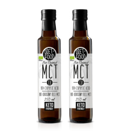 PACKAGE 2x Bio coconut oil MCT C8 250 ml